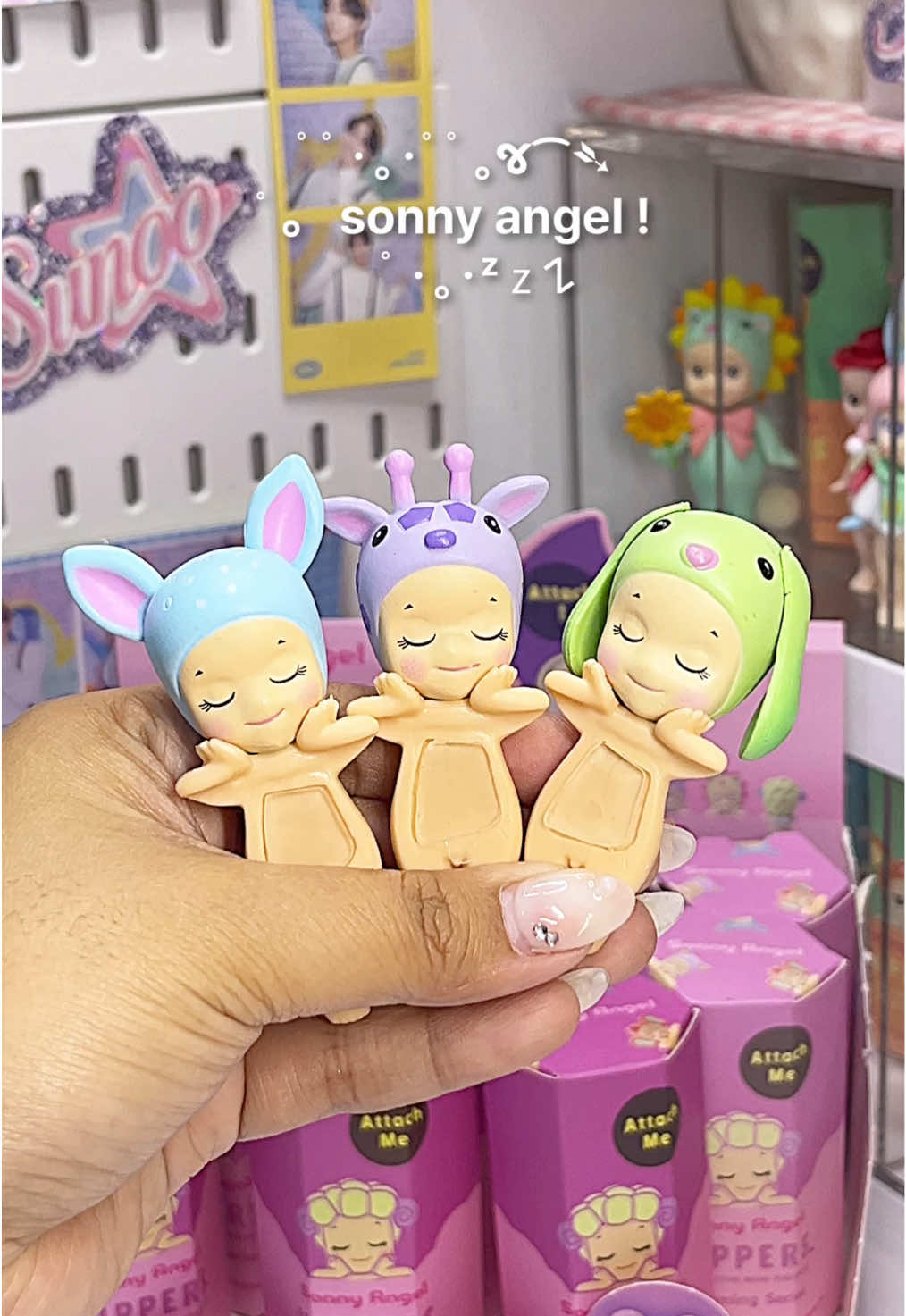 sonny angel hippers ! 🎀 #sonnyangel #sonnyangelhippers #hippers #fyp #cute #pastel 