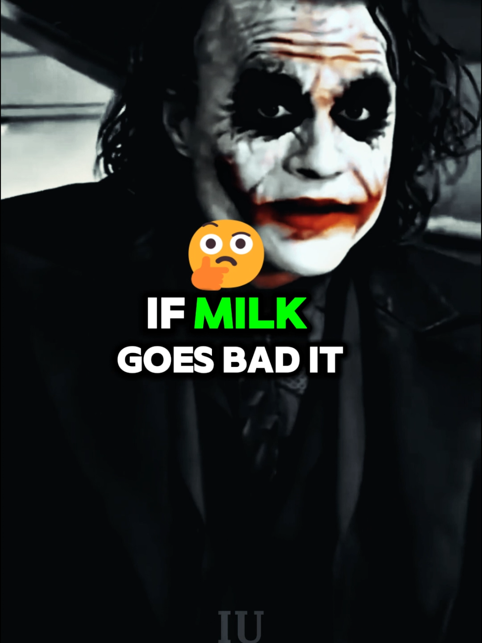 If Milk Goes Bad 😞. #lifelessons #lifemotivation #joker #quotes #karma #motivation #positivity #usa