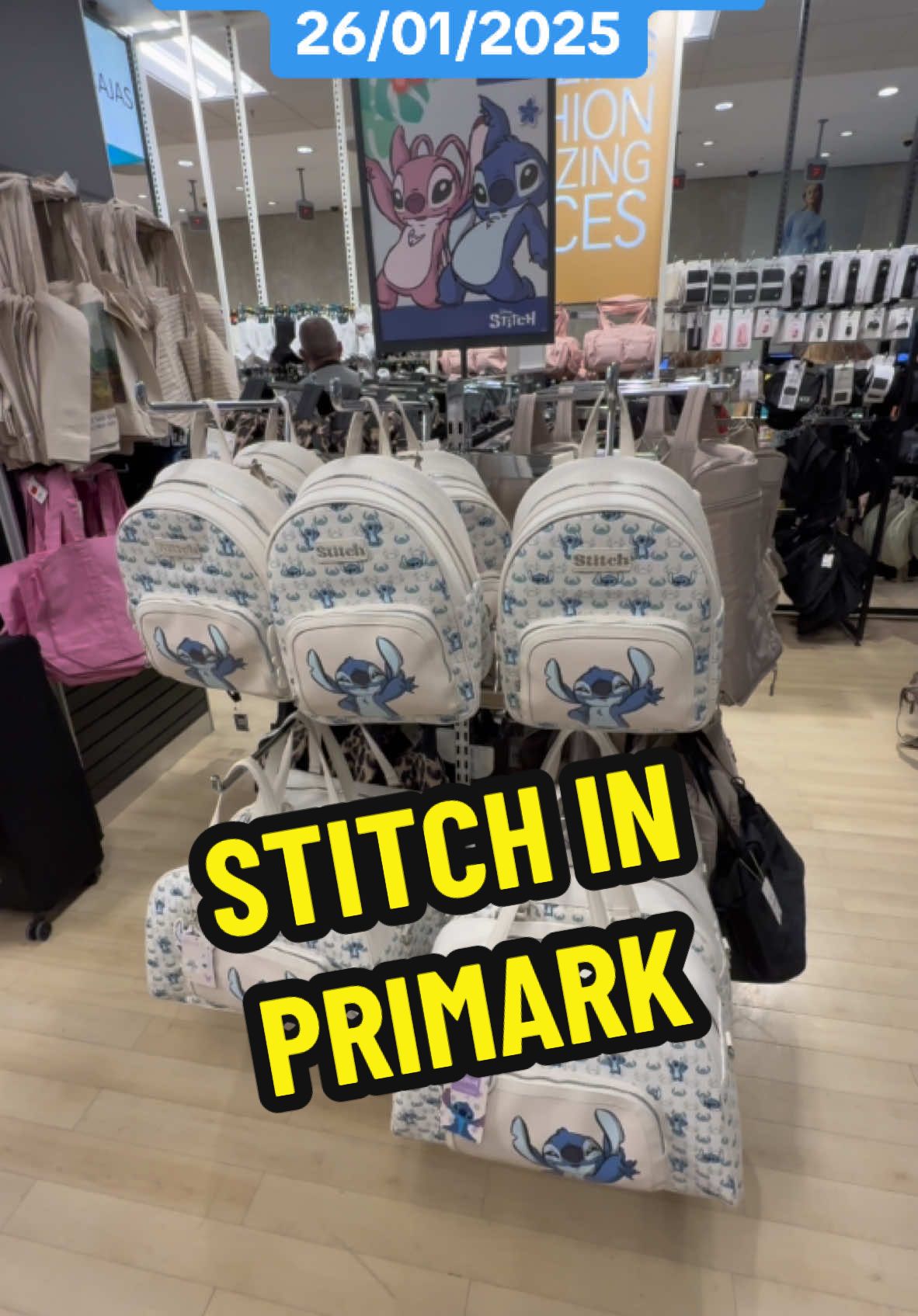 STITCH IN PRIMARK #primark #disney #stitch #women #woman #newcollections 