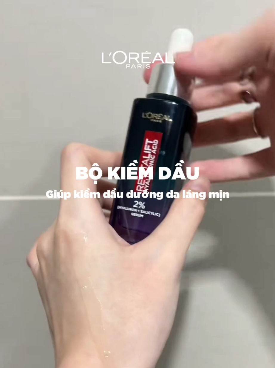 Bộ đôi dành cho da dầu giúp kiềm dầu, thu nhỏ lỗ chân lông dưỡng da láng mịn ✨️ #lorealparis_vn #LOrealParis #goclamdep #reviewlamdep #kiemdau #muataitiktokshop 