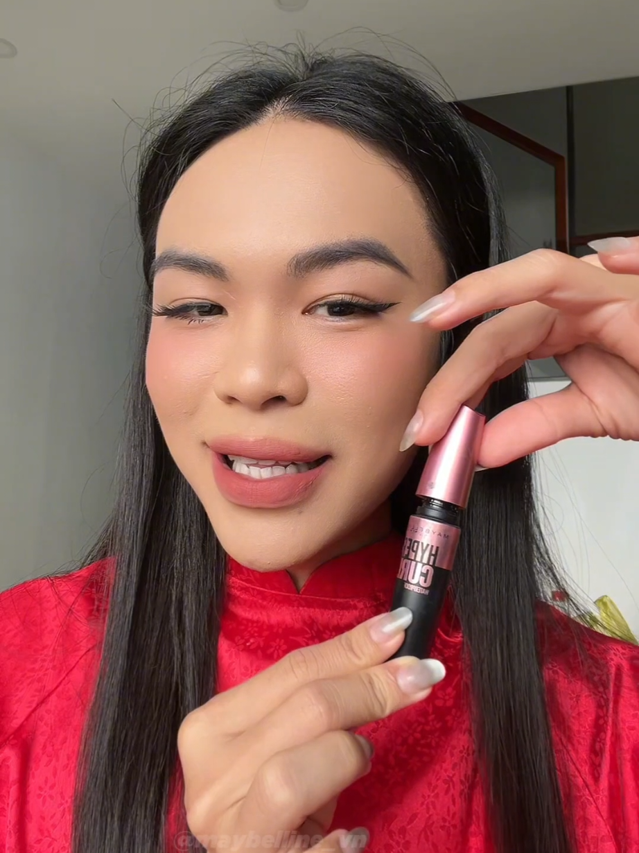 Mascara Hyper Curl Maybelline cho hàng mi cong tơi nhẹ tự nhiên ✨️ #maybelline_vn #maybelline #goclamdep #thuvienmakeup #reviewlamdep #muataitiktokshop #mascara #mnybaslive #lylybas 