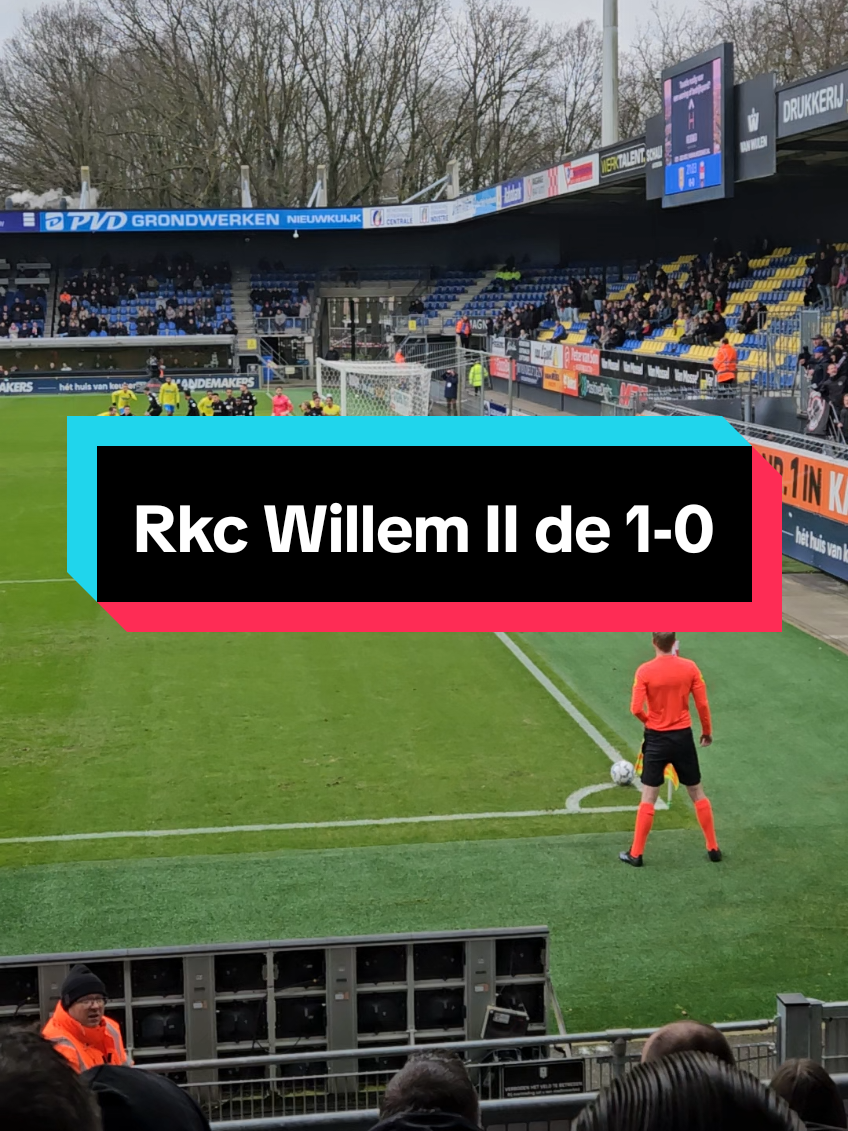 Rkc-Willem II Mohammed Ihatarren 1-0 #RKC #Waalwijk #rkcwaalwijk #voetbal #Eredivisie #willemII @RKC Waalwijk 