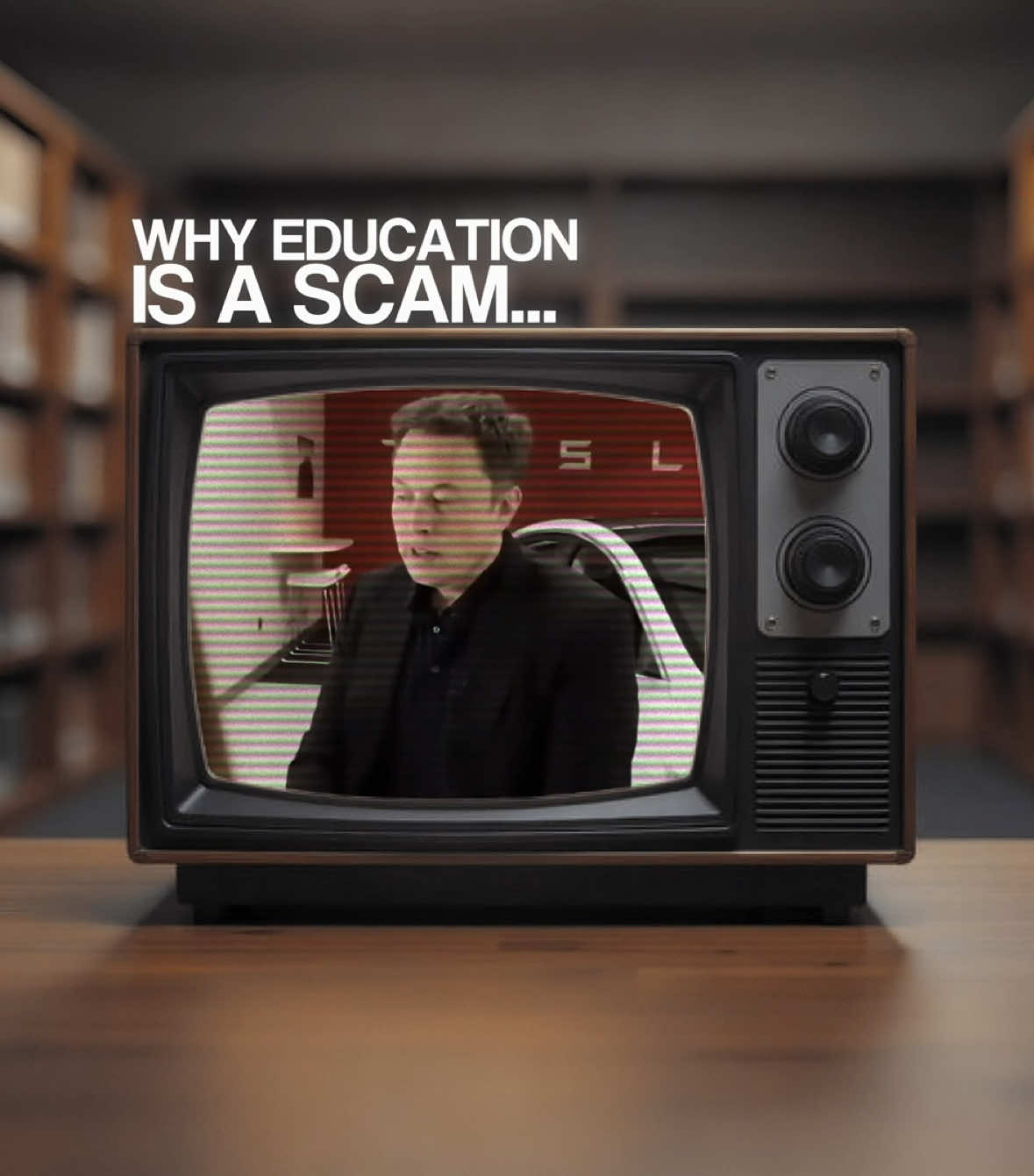 SCHOOL IS A SCAM!