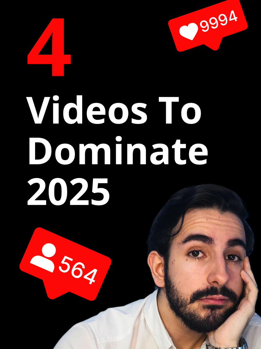 4 Videos To Dominate 2025 🤯 #viral #fyp #onlinebusiness 