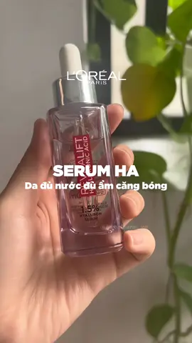Các bạn lưu ý dùng serum HA trên nền da ẩm nha, em này có nhiều hàng giả các bạn cẩn thận nha 🥰 #lorealparis_vn #LOrealParis #goclamdep #reviewlamdep #muataitiktokshop #duongam #oapbaslive #lananhbas 