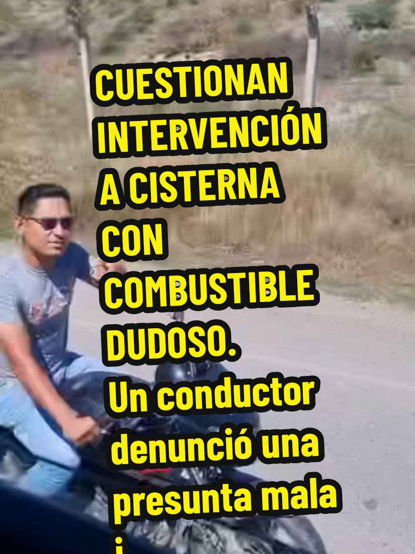 #Amazonas  CUESTIONAN INTERVENCIÓN A CISTERNA CON COMBUSTIBLE DUDOSO. Un conductor denunció una presunta mala intervención de un grupo de policías  de civil que lo intervinieron  en la carretera Fernando Belaúnde Terry, en Bagua Grande. Un policía de civil a bordo de una moto lineal pidió al conductor de la pesada unidad detenerse; sin embargo, ante el temor de un posible asalto  por el policía sin distintivos que lo identifique siguió su camino hasta ser interceptado  posteriormente por otros policías en otra moto lineal. Según  trascendió la cisterna fue intervenida por transportar combustible de manera irregular. Posteriormente el conductor y cisterna fueron trasladados a la comisaría de Bagua Grande para continuar con las investigaciones. 