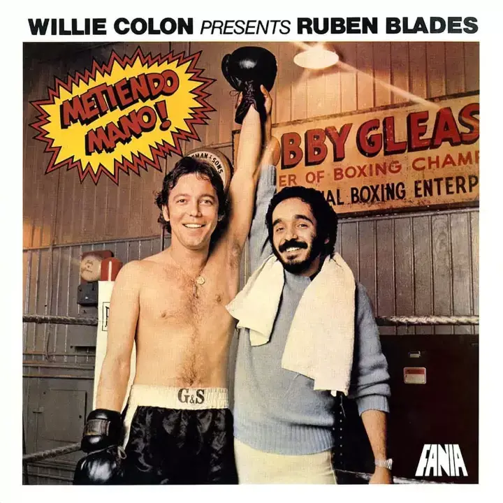 El miércoles 26 de enero de 1977, Fania Records lanzó oficialmente ‘Metiendo Mano!’, el primer álbum de la dupla Willie Colón & Rubén Blades.#music              #salsa