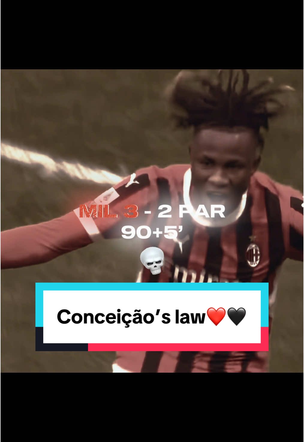 La partita finisce al 90’ (forse)❤️🖤 #acmilan #foryou #viral 