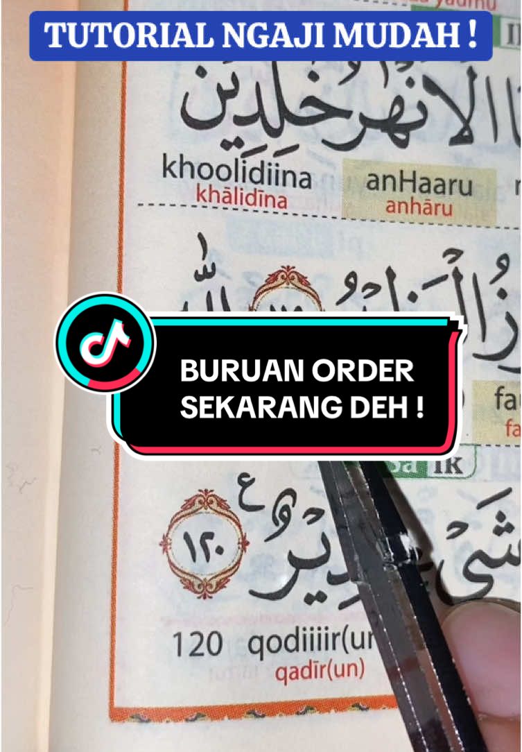 yuk buruan order #ngaji #ngajibareng #ngajiyuk 