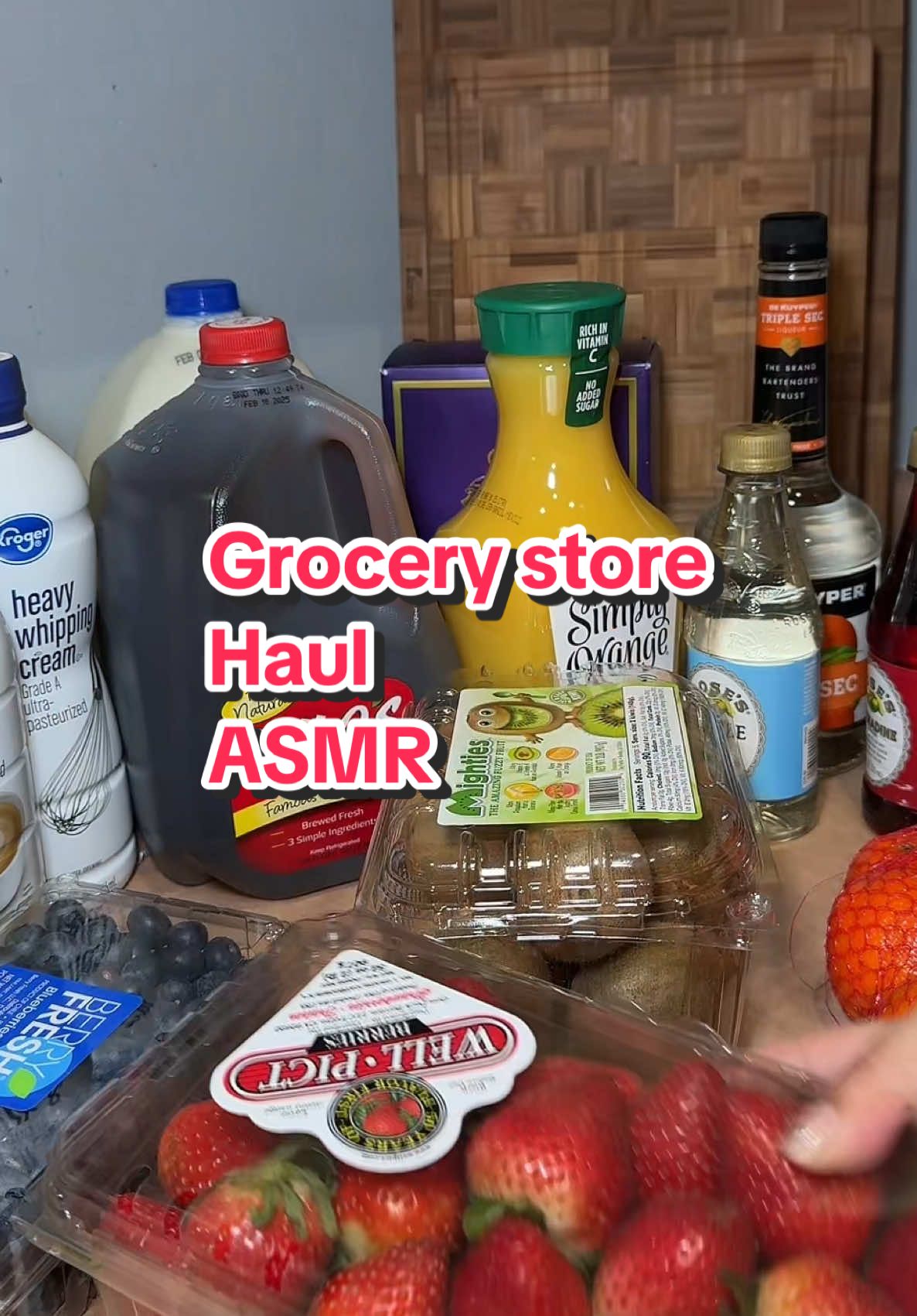 Grocery haul! ASMR style 🩷 shout to Angelica she’s the winner she guess the closest $332! Congratulations send me your Venmo girl! #asmrsounds #asmrgroceryhaul #groceryhaul #grocery #frys #krogers 