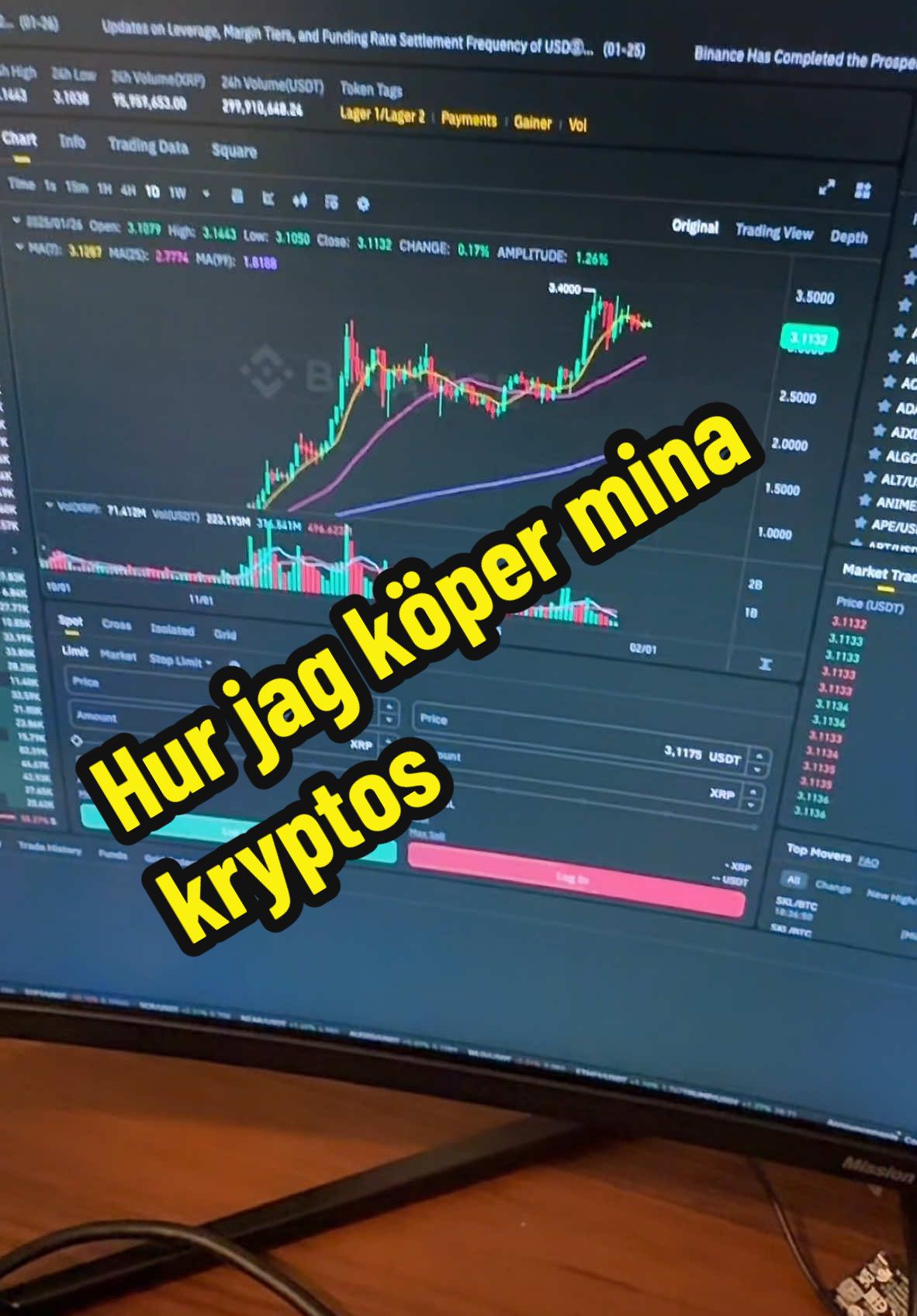 Svarar @Waterwipes😱 varför jag inte köper kryptos via certifikat hos @virtuneab #valour #krypto #xrp #coins #certifikat 