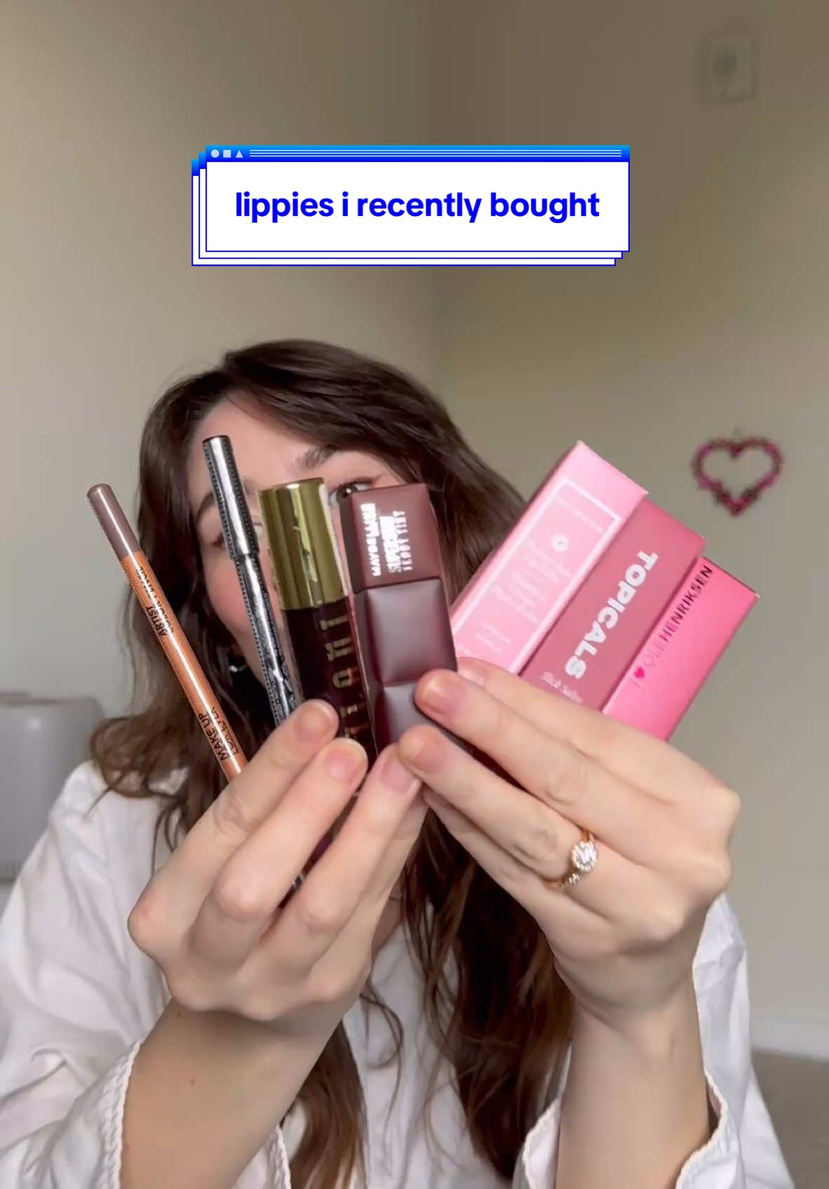 i've been curious about so many lippies and i finally just bought them. here are mini reviews on my first impressions! lippies featured: @Naturium 'camellia' i have heard so much about these and saw that they were finally available in store at my local @target i picked this shade cause i felt that it was an easy shade to just throw in your purse. i love the applicator! but it was very hard to squeeze the product out of the tube. idk if i got a defective one but your girl struggled. shade wise it was more of a peachy pink instead of the true pink that i was anticipating. the formula was a bit thicker and stickier than i thought too, which i personally don't mind. it lasted on the lips and gave a high shine finish. i do think this one is great especially during the winter to really protect your lips from the elements.  @Olehenriksen 'lingonberry jam glimmer' WOW! the applicator is the fun squishy rubber applicator which is a fave. i loved the scent and the color is so cute! a soft purpley berry that is so wearable! the formula feels nourishing and it has a shine finish on the lips. this was my favorite new lippie that i tried and i don't regret buying it at all!  @TOPICALS 'acai' when i saw that topicals came out with a tinted lip balm i knew i had to try it. it has the fun rubber applicator and the scent on this one is really nice. this one was hard to squeeze at first but it has gotten easier. the tint is sooo pretty. a gorgeous wearable berry, but you definitely need a mirror to apply it. the formula isn't thick feeling on the lips either it's very comfortable! @NYX Professional Makeup 'mauve' such a classic and affordable lip liner! love this shade and it's so easy to work with. you honestly can't go wrong with these.  @Milani Cosmetics lip oil 'black cherry vanilla' what can i say i love these lip oils, best lip oil you can find at the drugstore. @makeupforever 'endless cacao' i saw that you can use this as a contour for the lips and face and had to have it. so far so good! @Maybelline NY 'mascara tear' i have really enjoyed these tints but i will say the formula starts to ball up on the lips the longer it's on. hopefully they fix that! #newlippies #lipswatch #drugstorelipoil #olehenriksen #topicals #maybellineteddytint #nyxcosmeticslipliner #lipliner 