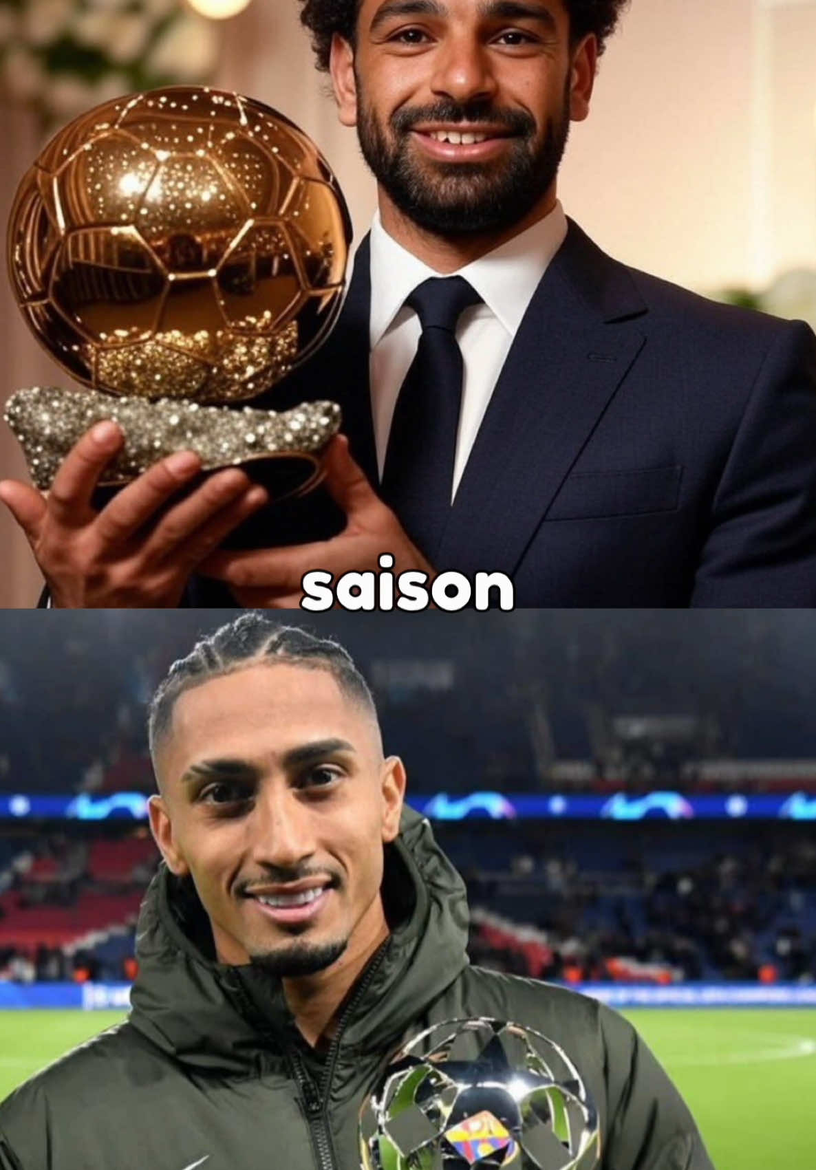 Savez-vous qu’il n'y a que deux joueurs qui peuvent remporter le ballon d’or cette saison.