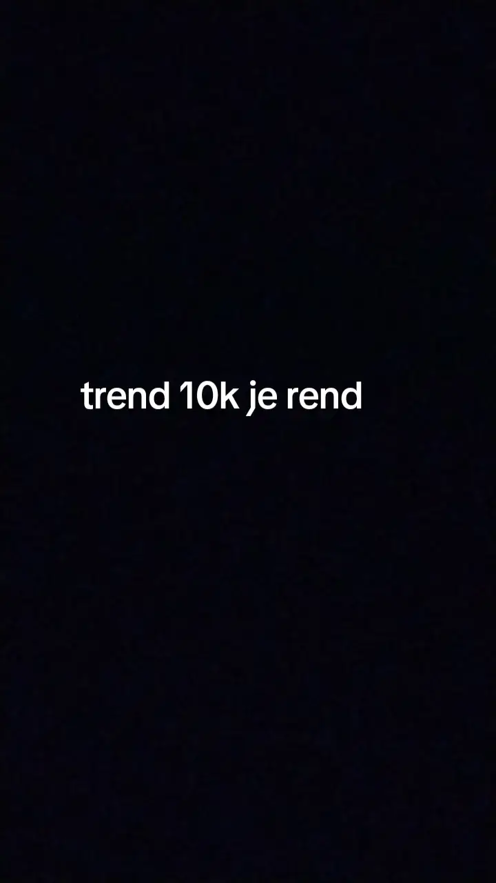 je rend trend 10k