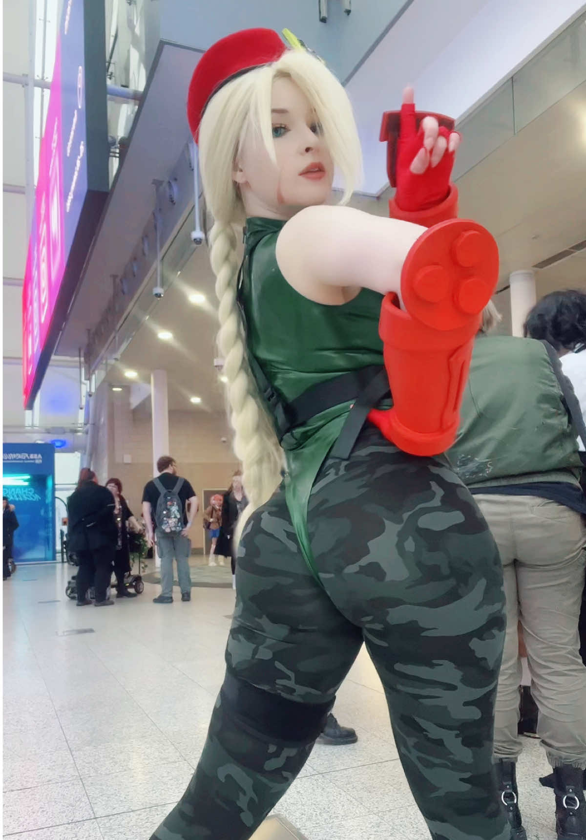 I finally finished Cammy! @MegaCon Live was so fun can’t wait for come back again 🥹 #cammy #streetfighter #streetfighter #cosplayer #cosplay #cammycosplay 