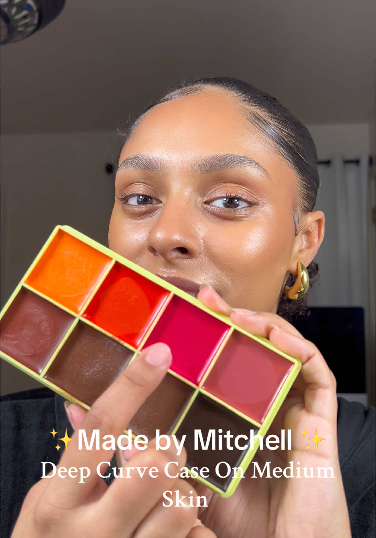 WHAT DOES THE DEEP CURVE CASE LOOK LIKE ON MEDIUM SKIN 🧐‼️@madebymitchell @madebymitchellusa  #curvecase #curvecasedeep #curvecasemedium #madebymitchell #madebymitchellcurvecase #makeupreview #bronzer #blush 
