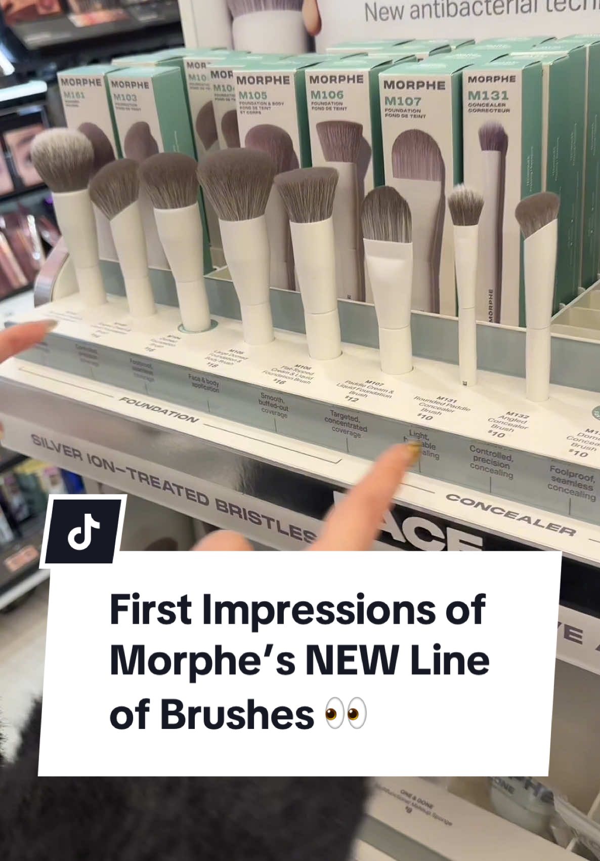 @Morphe Cosmetics new massive brush launch is everywhere, and I finally got a glimpse of the full lineup at @Ulta Beauty. First impressions! This definitely feels like Morphe’s redemption moment. Launching such a wide variety of brushes tells me they wanted to make a statement—and it’s clear they’re paying close attention to what artists and consumers need right now. With all the new formulas, textures, and innovative products hitting the market, having the right tools is more important than ever. And honestly, it’s exciting to see Morphe step up with such a thoughtful range. Would you all be interested in seeing a deeper comparison or evaluation on them? Let us know! #morphe #morphebrushes #makeupbrushes #ultabeauty #thelipsticklesbians 