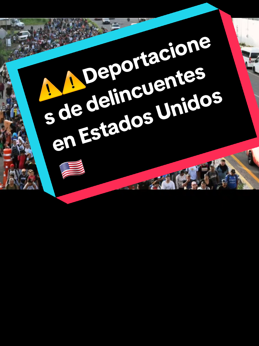 ⚠️⚠️Deportaciones de delincuentes en Estados Unidos 🇺🇲 #MiguelSanchezAvila 