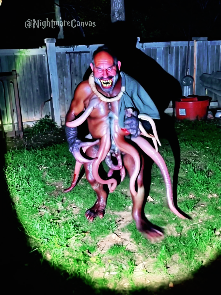 wyd if you see these nightmare creatures? #foundfootage #aicontent #aihorror #paranormal #skinwalker #caughtoncamera #terror #nightmarefuel 