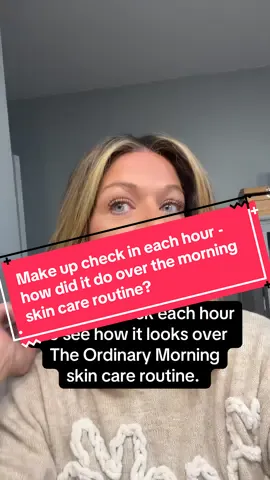 My makeup held up all day over @The Ordinary morning routine! @Sincerely Miss Ash has been a great help today! If you don’t follow her…you should. She tweaked my routine and I can’t wait to follow it! Follow for updates #50sideoftictok #girlssupportgirls #skincare 