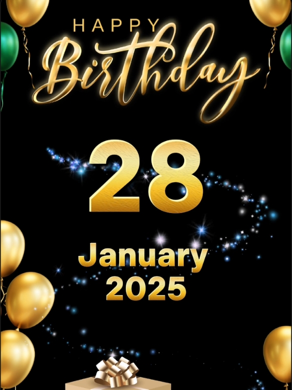 #CapCut birthday 28 January 2025 #birthday #happybirthday #happybirthdaytoyou #birthdaytemplate #january #viral #trend #fypシ゚ #2025 #hbd #hbdtoyou #special 