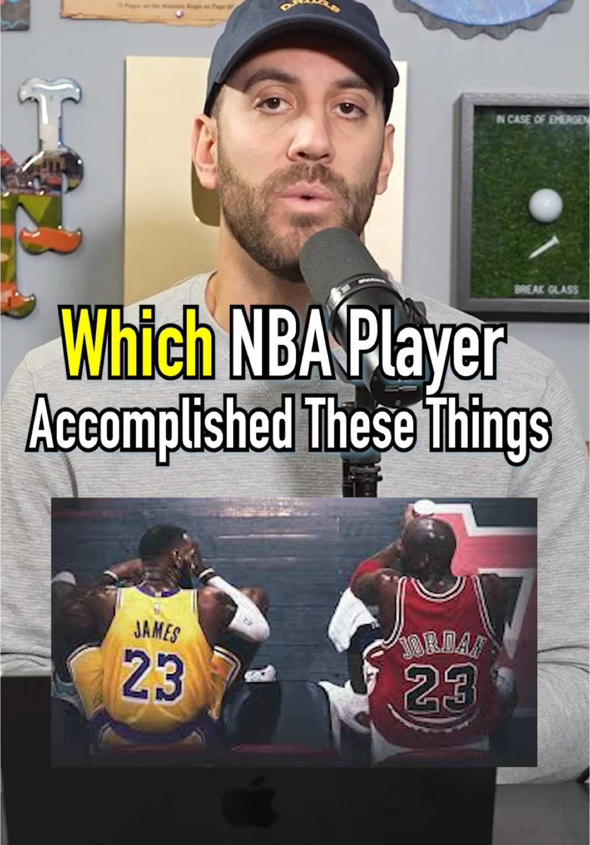 WHICH NBA PLAYER ACCOMPLISHED THESE THINGS?! WHO IS THE GOAT? #fyp #NBA #basketball #goat #mj #lebronjames 