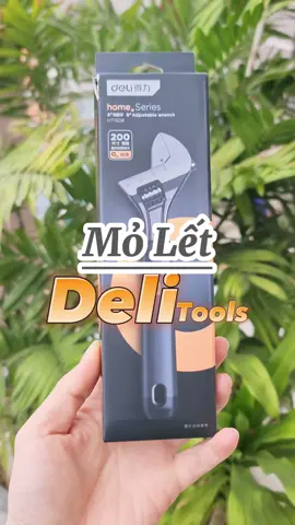 Mỏ lết đa năng Deli tools thiết kế tinh tế đẹp mắt bền bỉ #molet #moletmini #tools #tool 