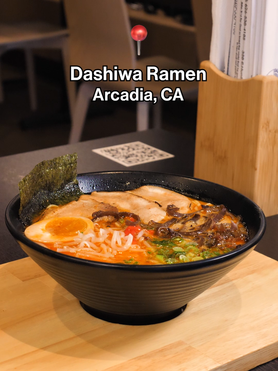Try our delicious spicy tonkotsu ramen! 😋🍜 📍328 E Huntington Dr, Arcadia CA 91006 Open 7 days a week 11am - 2:15pm 5pm - 9pm Takeout available via Doordash & Grubhub #dashiwaramen #japanesefood #arcadia #pasadena #la #sangabrielvalley 