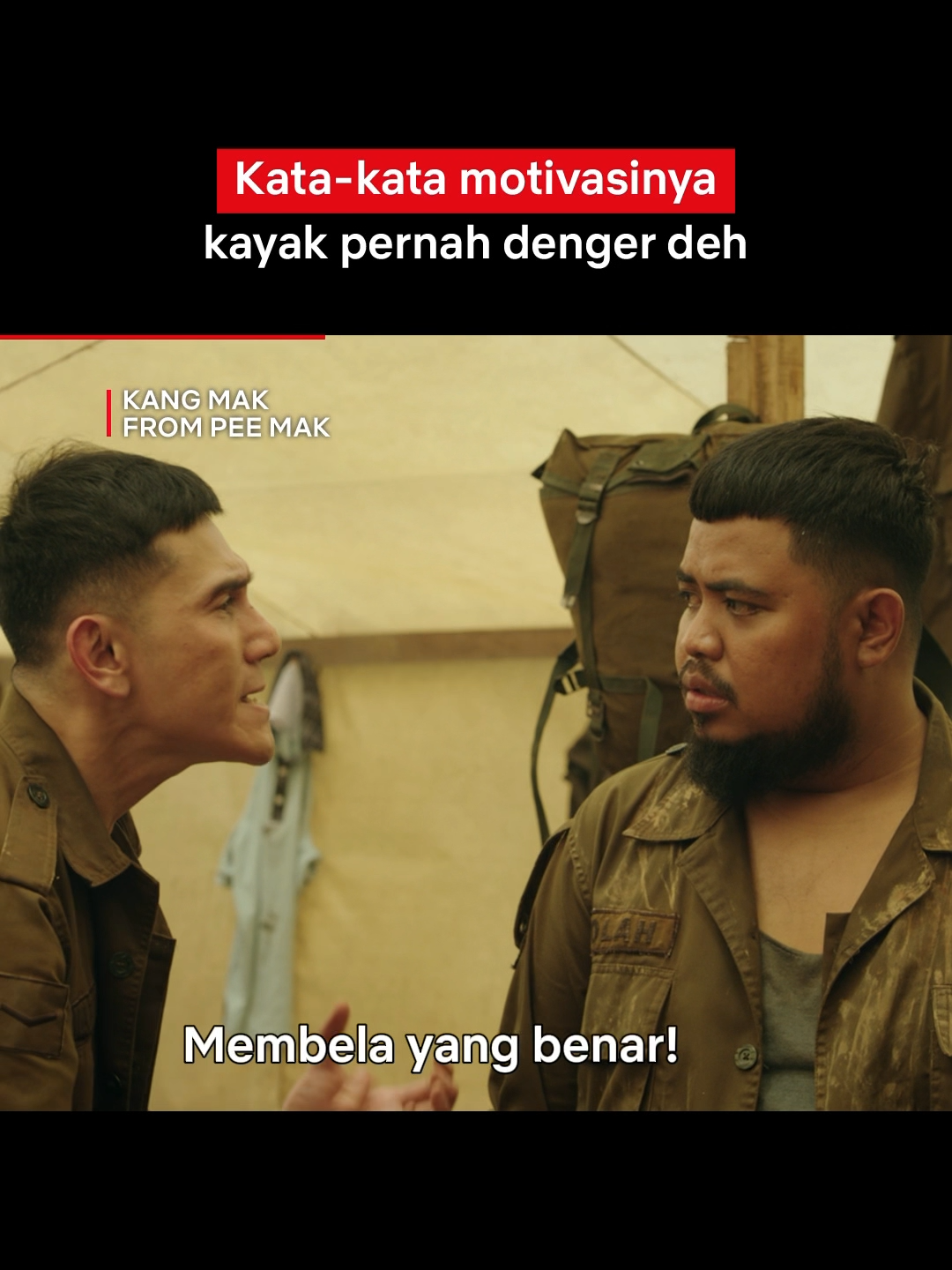 Kirain kata-kata hari ini, nggak taunya lagu wajib nasional 🤣 #Netflix #Rigen #VinoGBastian #ToraSudiro #IndraJegel #KangMakfromPeeMak