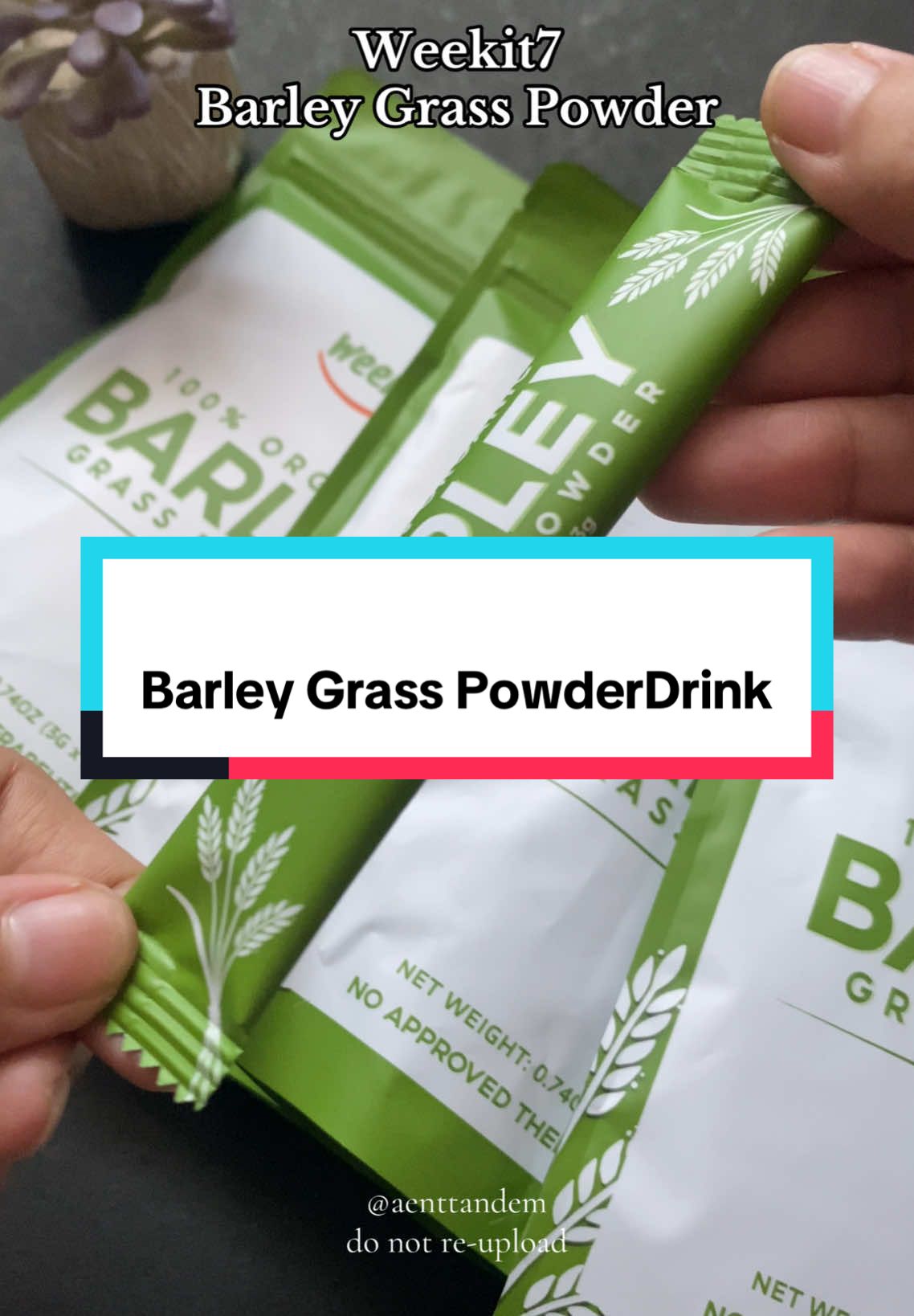 Barley Grass PowderDrink mga bes! Subok na namin toh #aenttandem #barley #weekit7 #healthiswealth 