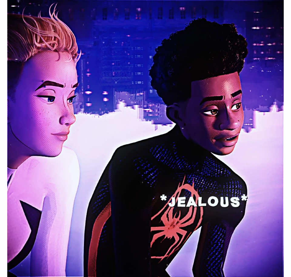 The slow burn is crazy  🫤 // scp: @Peter ♚ , tags: #miles #milesandgwen #ghostflower #milesmorales #gwen #gwenstacy #spiderwoman #spiderman #atsv #acrossthespiderverse #intothespiderverse #itsv #ghostspider 