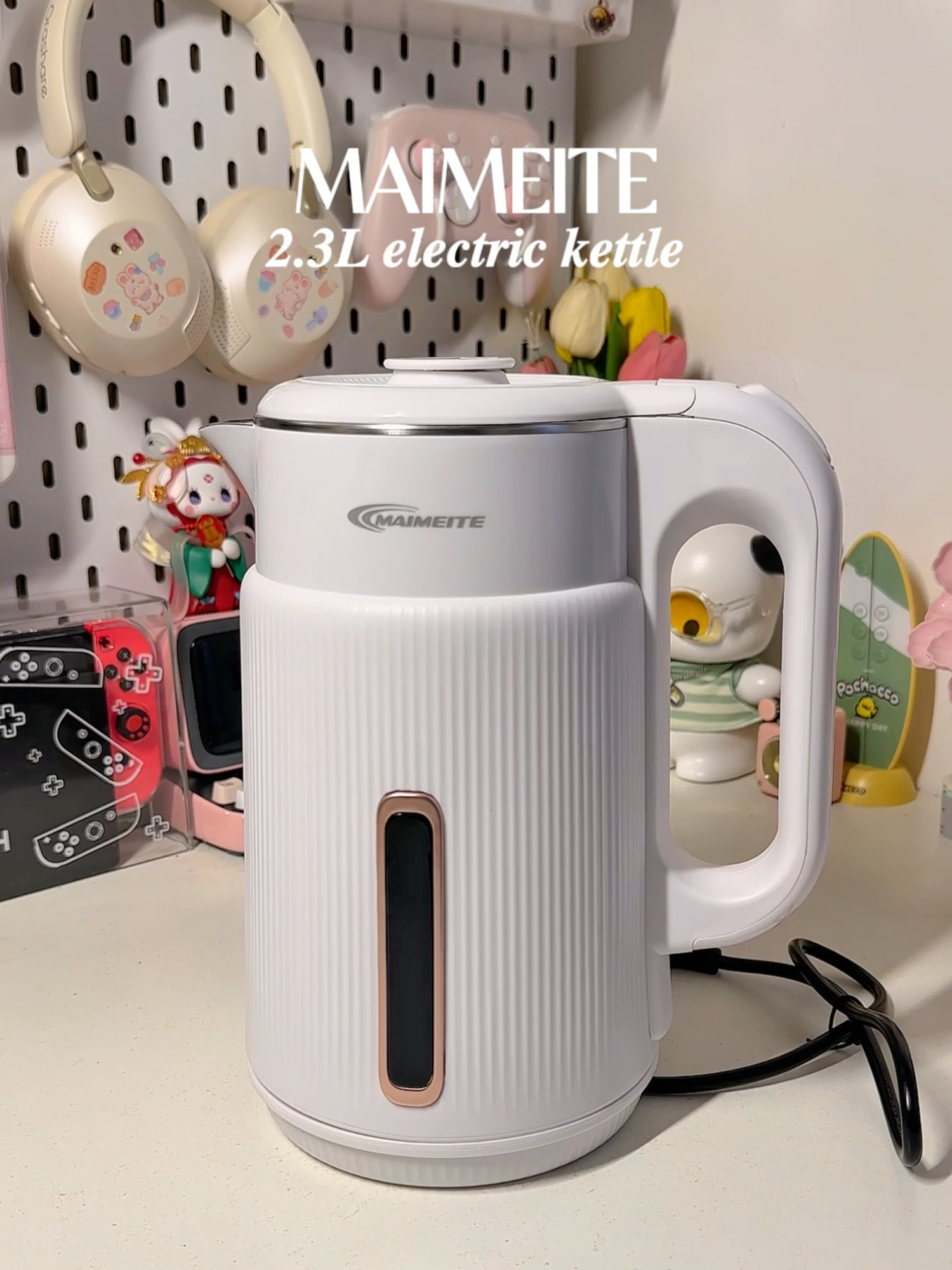 hindi mo na kailangang maghintay ng matagal para sa mainit na tubig kapag mayroon kang maimeite electric kettle (˶˃ ᵕ ˂˶) .ᐟ.ᐟ #maimeite #maimeiteelectrickettle #electrickettle #heater #appliances