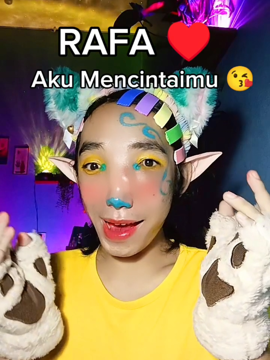 Rafa aku mencintaimu ♥️😘