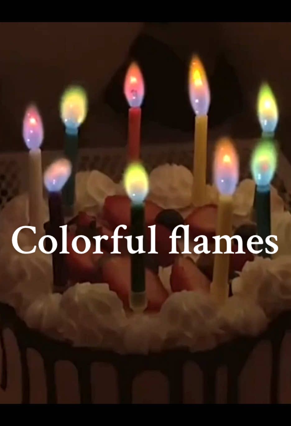 A candle with colorful flames 🎂✨ Adding a bold and vibrant touch to your cake! 🔥🌈 #foryoupage #fyp #viral #ColorfulFlames #CandleArt #CakeDecor #BirthdayVibes #AestheticGlow #PartyTime #HandmadeMagic #CreativeDesign #SatisfyingAF #UniqueCreations #FestiveVibes #DIYDecor #CelebrationMoments