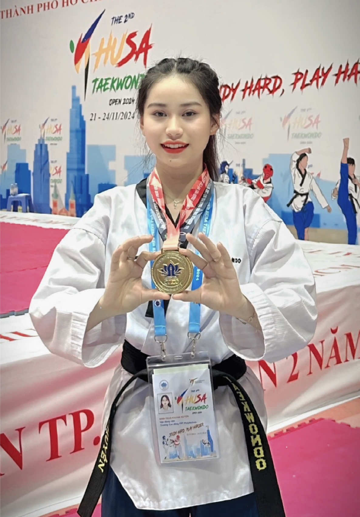 🥇🥈🥉 #tet2025 #taekwondo #sports #vothuat #vietnam #xuhuong #fyp #KhanhHuyen 