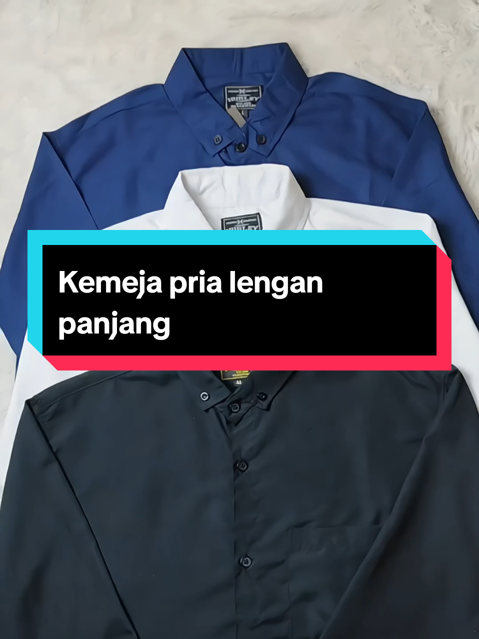 Kemeja pria lengan panjang cuma 60rb an udah dapet 2 pcs langsung aja cek keranjang kuning nya #kemejapria #kemejapolos #kemejapoloslenganpanjang#kemeja 