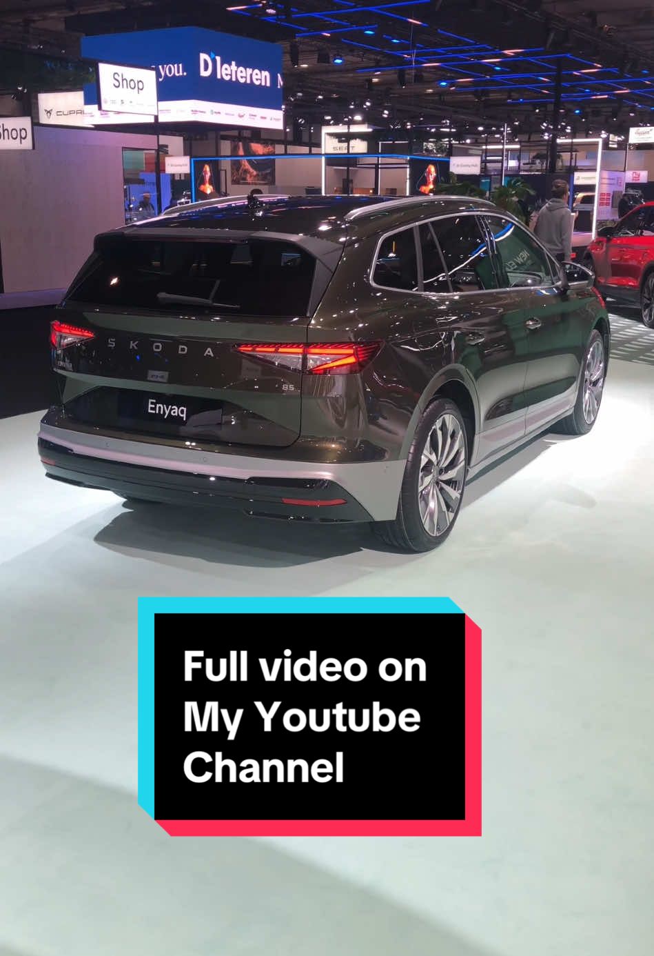 SKODA ENYAQ 2025 FACELIFT #shorts #short  #skoda #electriccar #skodaenyaq #ev #automobile #driving #safty 