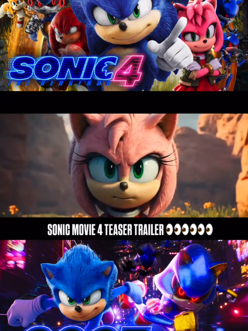 Who is hyped for Sonic Movie 4! In our concept trailer Robotnik’s final plan is unleashed- The Metal Sonic Project. Sonic (Ben Schwartz) teams up with Amy Rose (Anna Kendrick) to face an unstoppable army and save the world. Sonic’s greatest challenge yet— #SpoilerAlert⚠️ #sonic4 #teaser #2027 # 🎬upcoming🍿