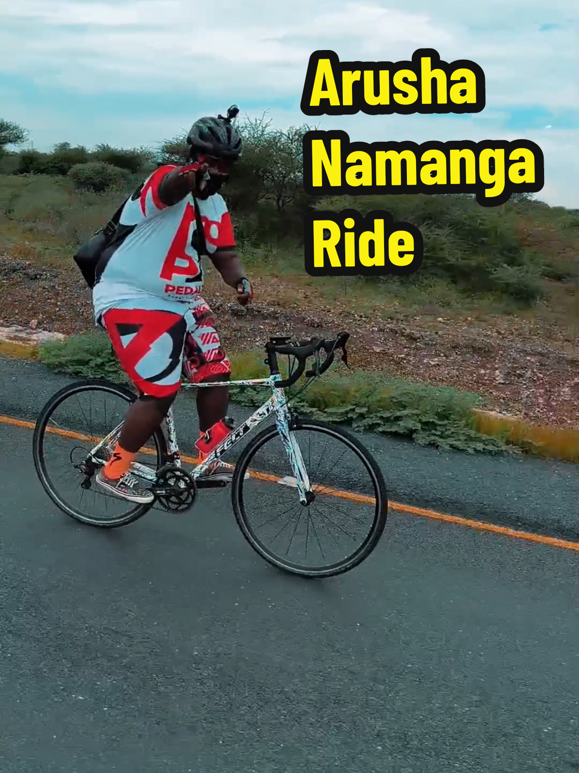 Arusha to Namanga Ride 🚴🏽 ni Nomaa Full Video Dropping Soon Stay Tuned 🙏🏽 !!! #cyclist #tiktoktanzania #tanzania  #ab113tech #fyp #pedaltz #tiktokkenya #cycling 