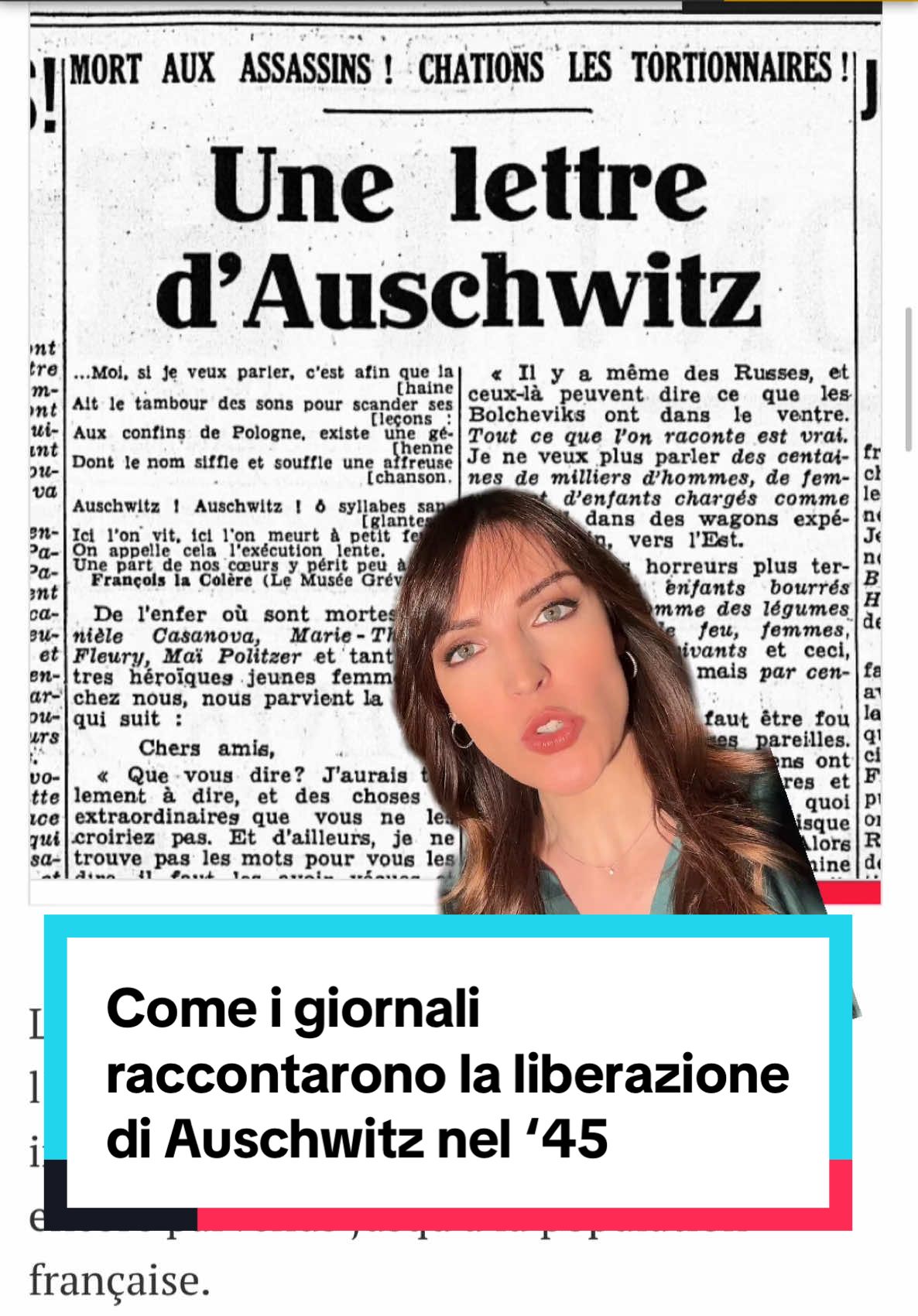 Come venne data la notizia della liberazione del campo di #Auschwitz il 27 gennaio 1945? Lo vediamo nella nostra #rassegnastampa con @Chiara Piotto in questa #giornatadellamemoria   #27gennaio #skytg24 #pagine #giornalismo 