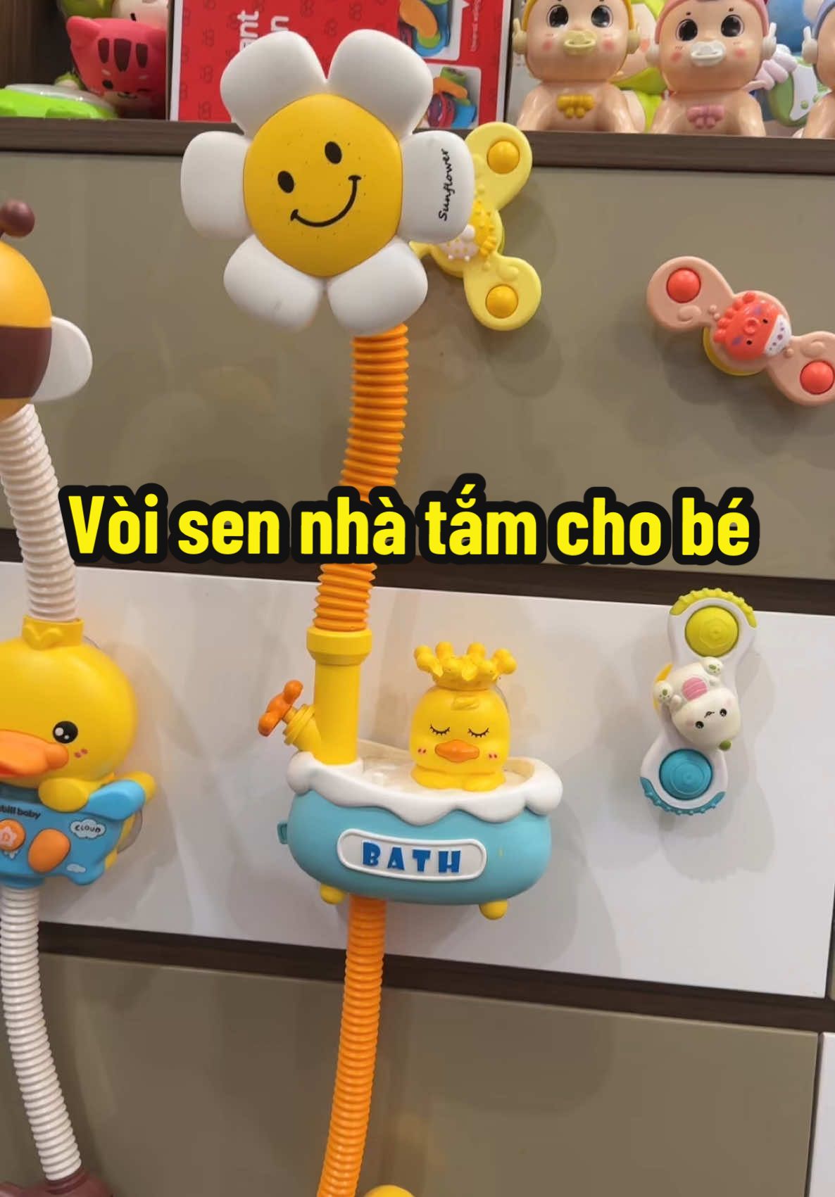 Vòi sen nhà tắm cho bé- Đồ chơi nhà tắm #xuhuong #yendochoi #LIVEhighlights 