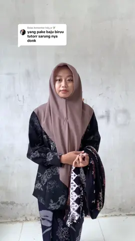 Membalas @hdy_sr🧚‍♀️ tutorial pakai sarung belah tengah santri putri#santri#pondokpesantren#fyp 