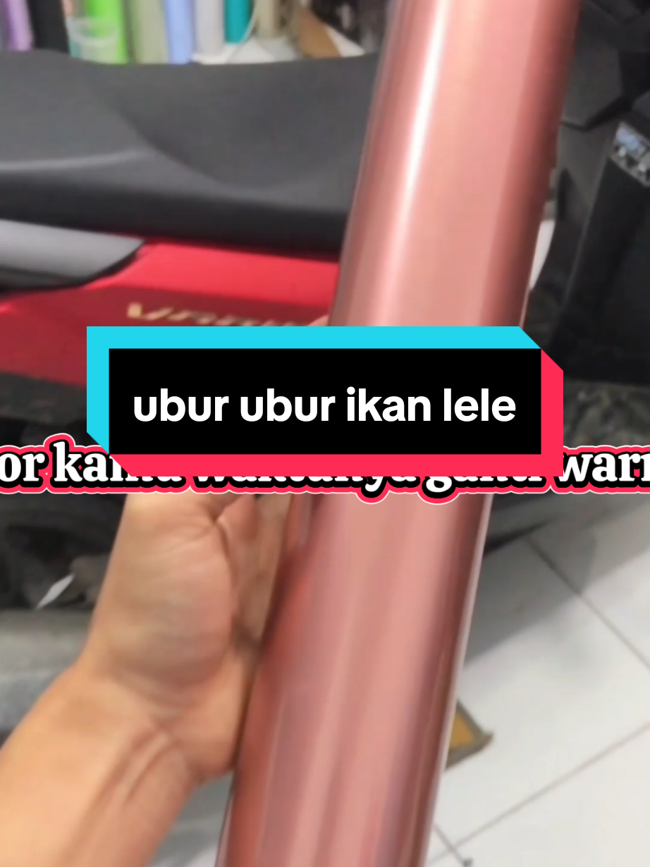 ubur ubur ikan lele motor kamu waktunya ganti warna le, skotlet rose gold candy metalik#sunproject #skotletmotor#rosegold 