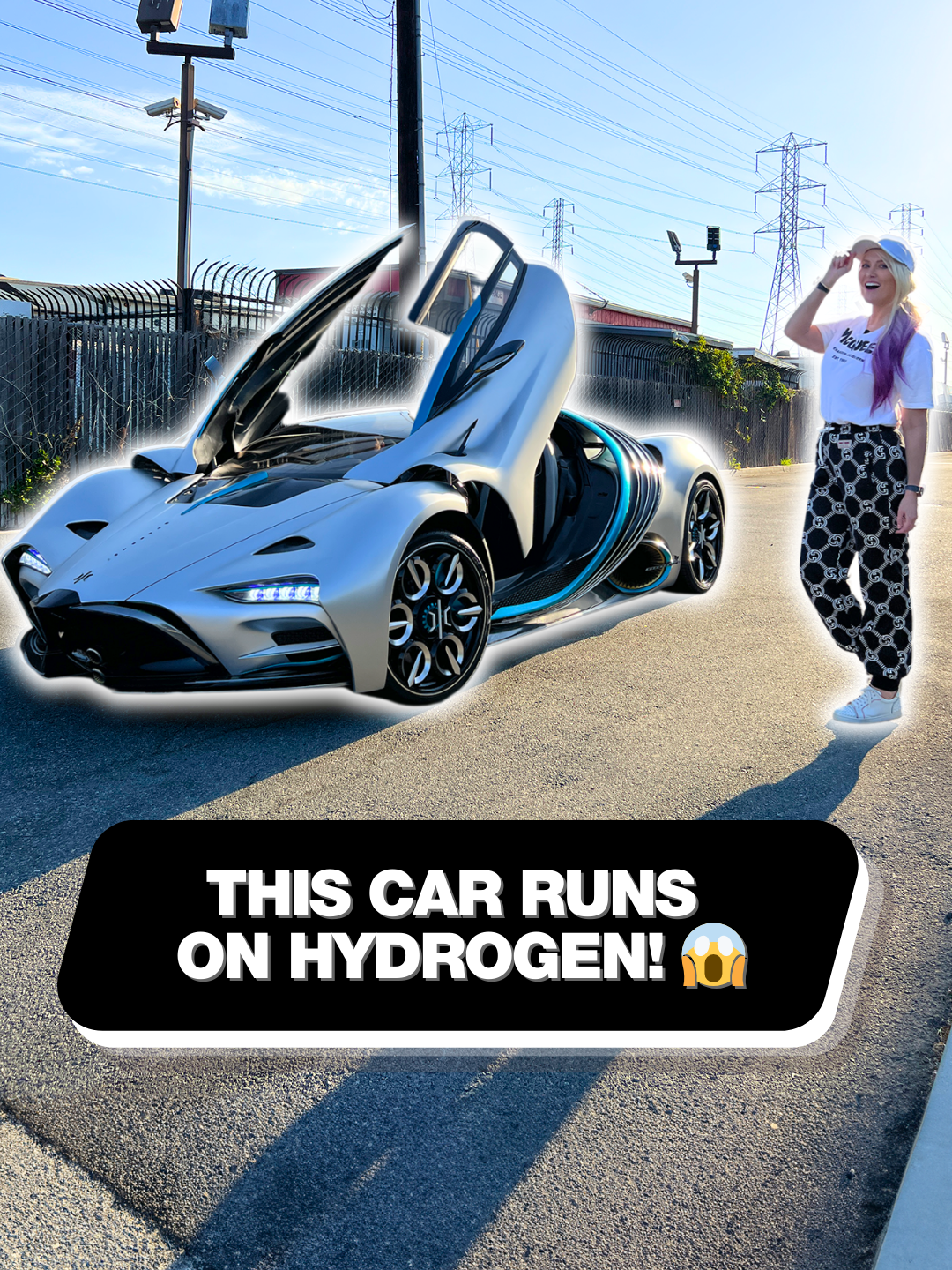 It can literally run on water 😅 #hyperion #concept #luxury