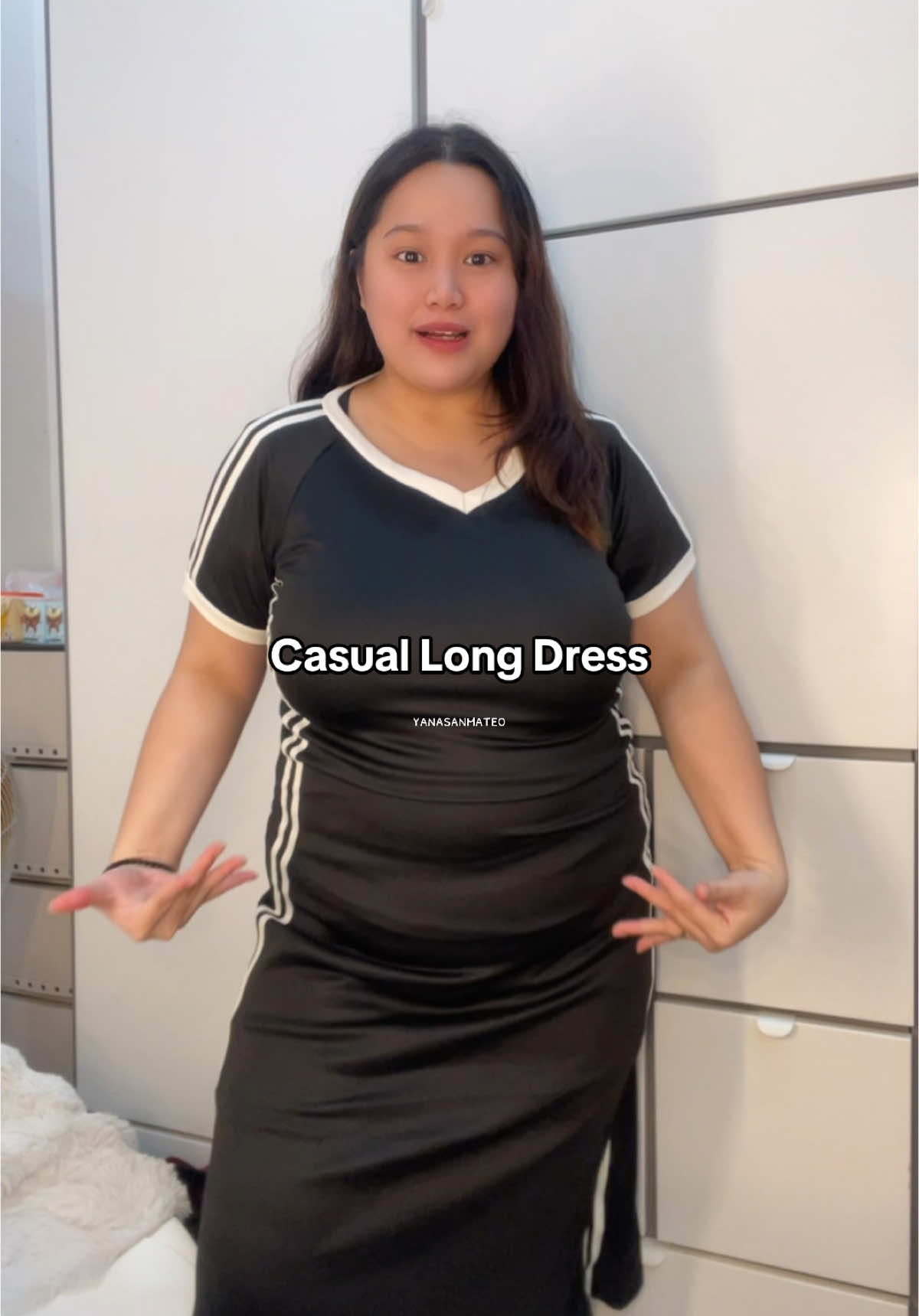 Casual Long Dress #longdress #casualdress #plussizedress #koreandress 