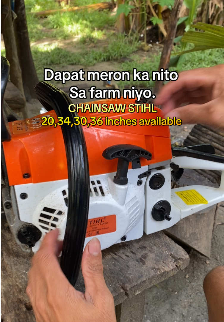 Bagay na bagay to sa may mga farm.  #stihl #stihlchainsaw #stihlpower #chainsaw #chainsawman #chainsaws #chainsawmanpower #chainsawcarving #stihlchainsawcuttingwood #stihlchainsawgasolinetype20inches #gasolinechainsaw24 #20inches #chainsaw20inchesstihl #minichainsaw #tools #chainsawman #howtousechainsaw #paanogamitinangchainsaw #original #originalstihl #originalstihlchainsaw #gasolinechainsaw #stihlgermany #powertools #completeaccessories #outdoor #farm #farmlife #heavyduty #heavydutychainsaw #agriculture #portablesaw #24inches #20inches #36inches #woodworkingchainsaw #chainsawcutting #madeingermany #completetools #manual #mixingcanister #realisticsounds #jesshopp09 #jessan 