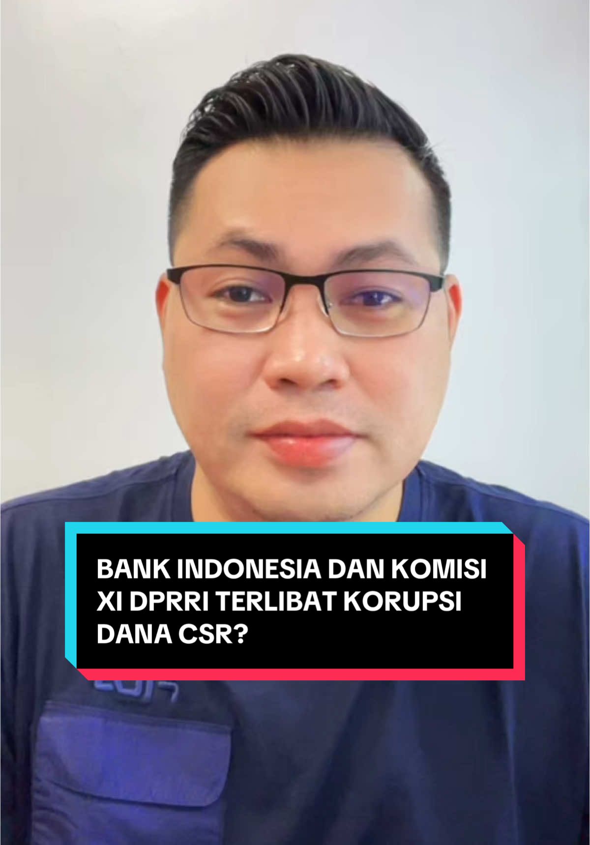 Bank Indonesia dan Komisi XI DPRRI diduga terlibat korupsi dana CSR? Jumlahnya Triliunan Rupiah? Banyak loh itu…#kpk #bankindonesia #csr #dprri #korupsi #fyp #viral 