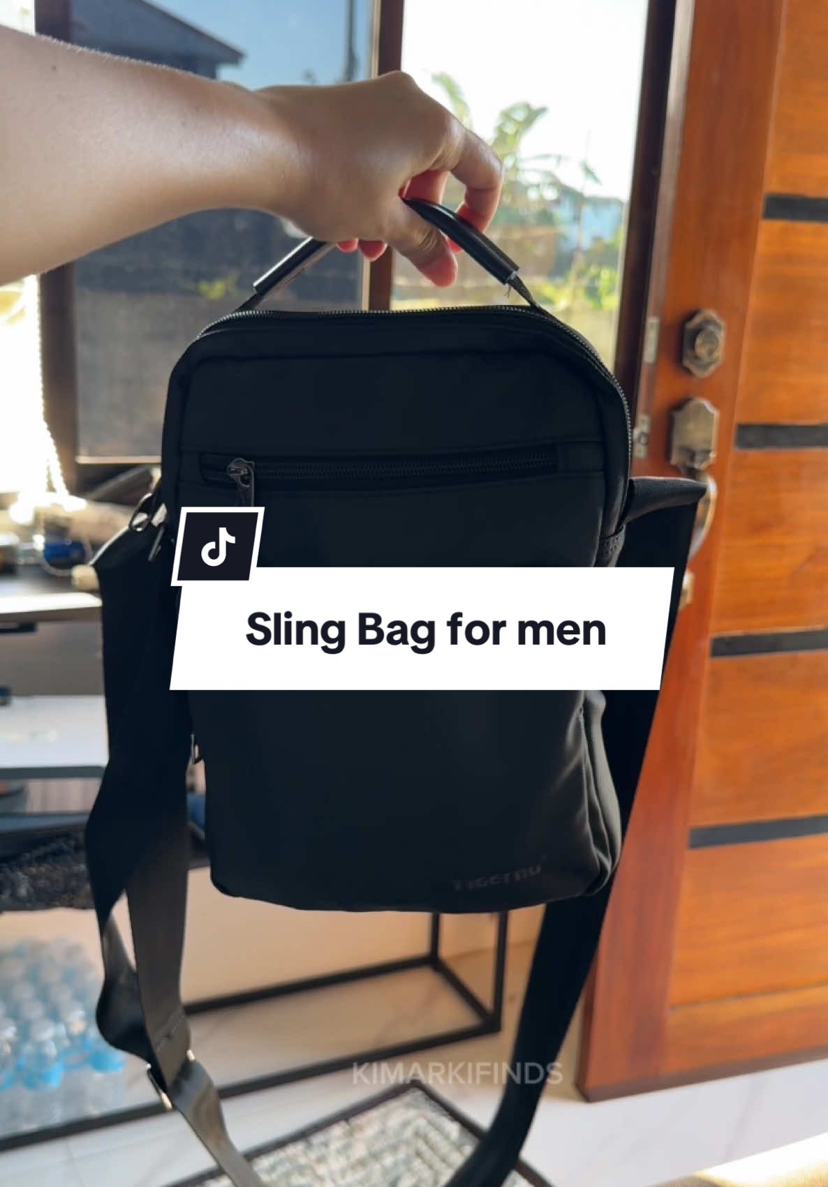 Tigernu Messenger Bag Shoulder Waterproof Simple but Elegent Multi Pocket sling bag for men , if you're looking for high quality sling bag, this is the best choice #crossbodybag #bagformen #slingbagformen #highquality #bagpanglalaki 