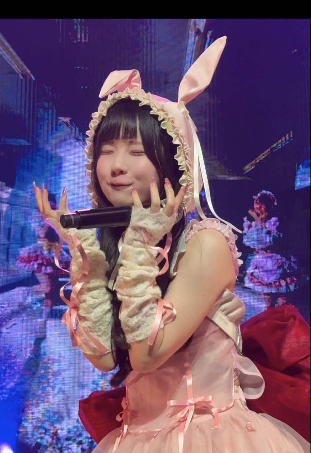 しゅーぱーめるてぃらびゅふれーばー♡ 逃げ水あむ推しカメラ 「Kyururin Sensation~秘密のZepp Shinjuku編~」 #きゅるりんってしてみて #きゅるして #逃げ水あむ @逃げ水あむ(きゅるりんってしてみて) 