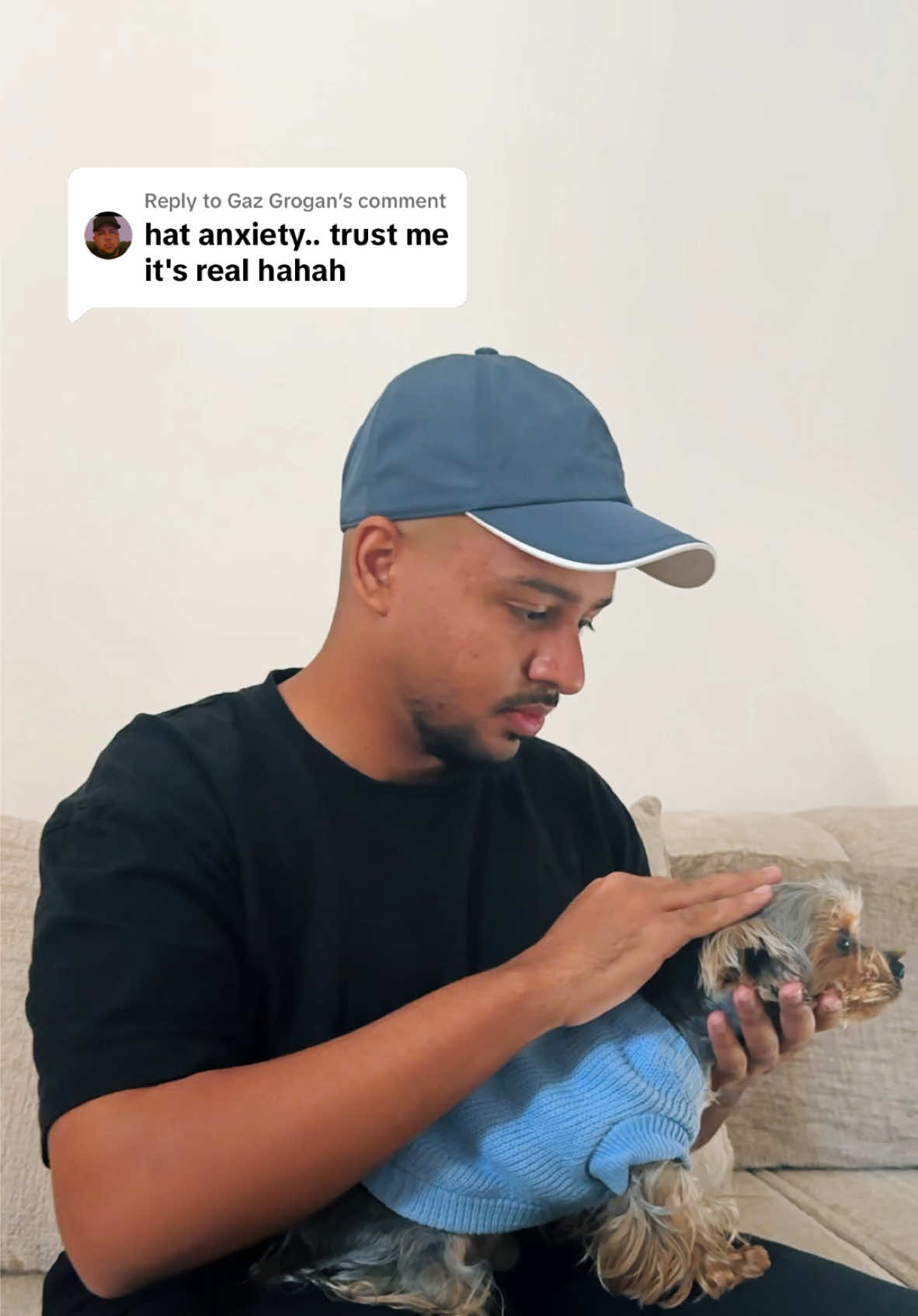 Replying to @Gaz Grogan say goodbye to caps and hello to HairBear 🧡 Click the link in our bio to get yours 👍🏼 #HairBear  #hairtransformation #menshair #hairtransplant #fyp #fyppppppppppppppppppppppp #hairfibers #dubai #hairloss #hairfall #hairtransplantturkey #2025 #minoxidil #uae 